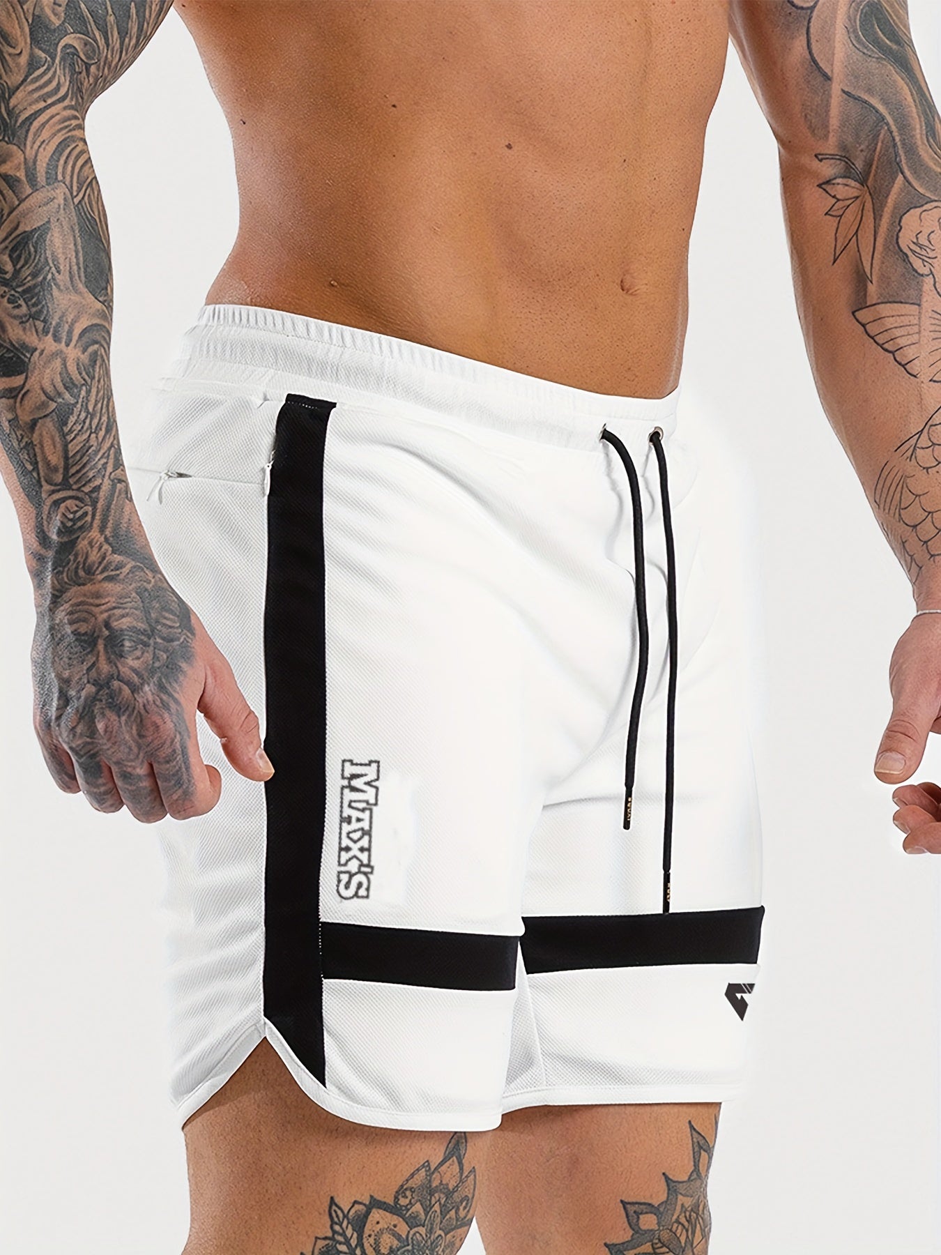 Men's Active Loose Matching Shorts With Pockets