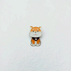 Dog Metal Pin Badge - Gift For Dog Lover