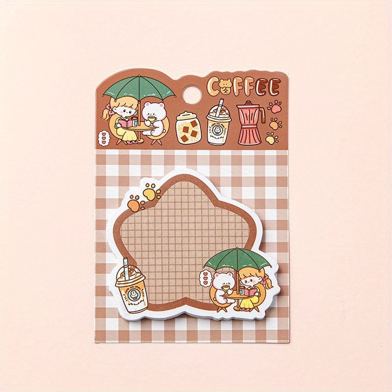 30 Sheets Hand Account Sticky Notes Fresh Message Sticker Memo Sticker