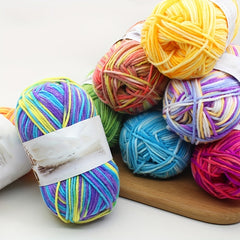Medium Thick Velvet Thread for Crocheting and Knitting 50g