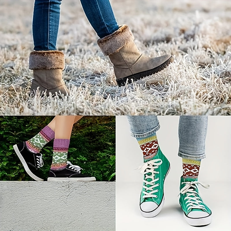 Winter Thick Wool Socks, Men's & Women's, Christmas Gift