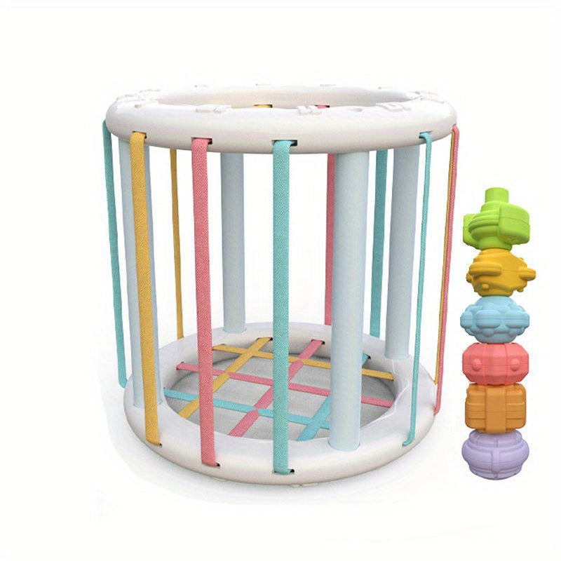 Rainbow Cecile Toy Educational Folding Music Baby Grasping Shape