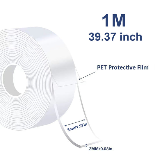 Double Sided Tape Strong Adhesive Strips for Mounting & Removable Wall Tape