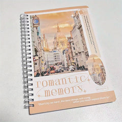 Coil Type Notebook Student Message Book Memo Notepad Journal Diary