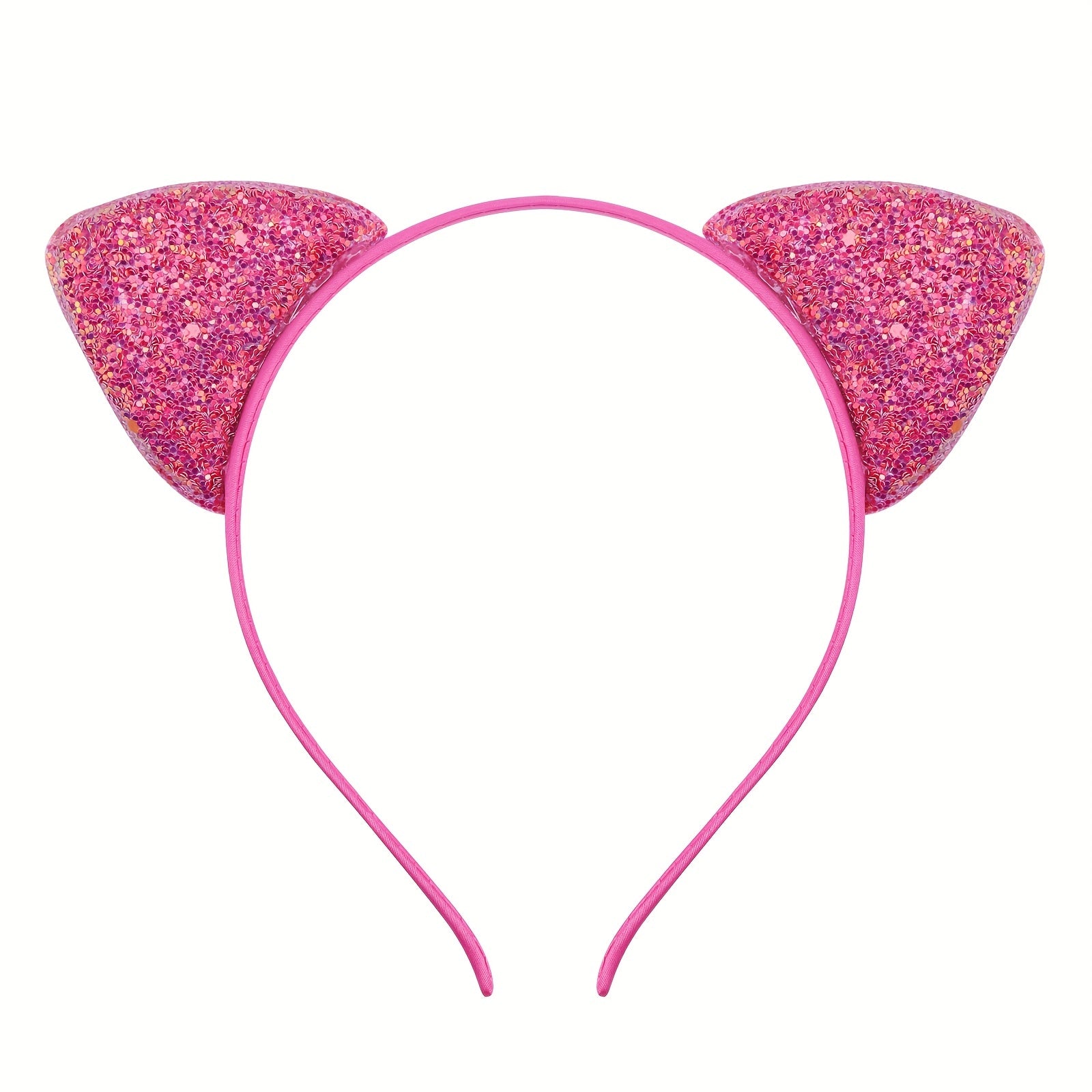 Cartoon Cat Ears Hair Hoop Sequin Headband Party Decoration