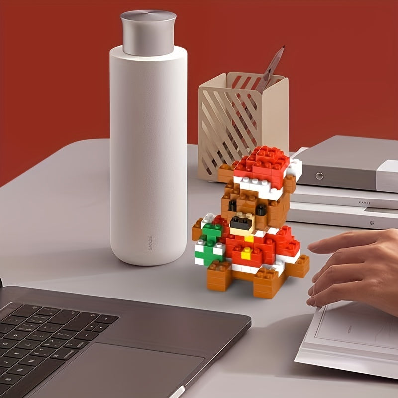Christmas Building Blocks Collect Snowmen Santa Claus