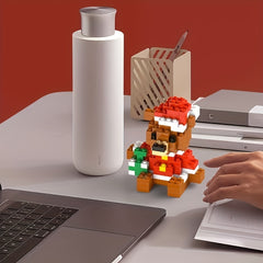 Christmas Building Blocks Collect Snowmen Santa Claus
