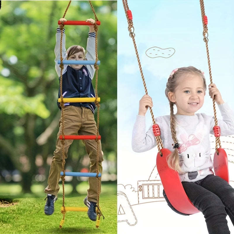 2-Piece Outdoor Swing Ladder Toy Set - Random