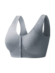 Front Buckle Wireless Bra Comfy Push Up Bra Women's Lingerie