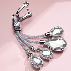 Universal Car Key Chain Pendant Diamond Crystal High-end Key Pendant