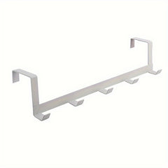 5 Hooks Door Coat Towel Holder for Wardrobe