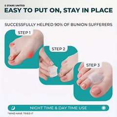Toe Separators for Hammer Toes, Bunions and Crooked Toes