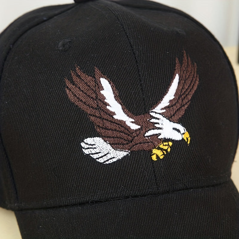 Men's Eagle Embroidery Baseball Cap Outdoor Sun Protection Sun Hat