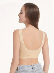 3pcs Seamless Solid Sports Bras Yoga Fitness Bra Women's Lingerie