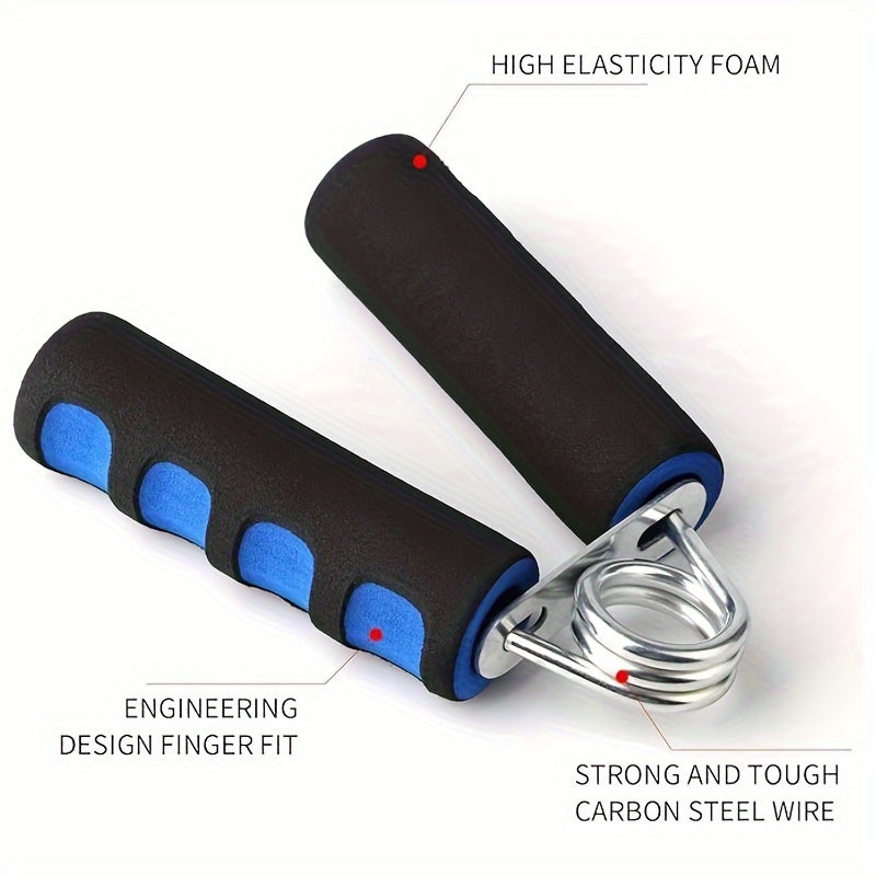 2pcs Hand Grip Strengthener Soft Foam Manual Hand Exerciser