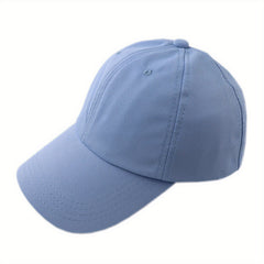 Solid Baseball Cap Lightweight Summer Outdoor Dad Hat