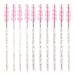 100pcs Crystal Mascara Eyelash Eyebrow Brushes Extensions & Mascara Use
