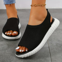 Women's Breathable Ankle Strap Sandals Comfortable Open Toe Shoes