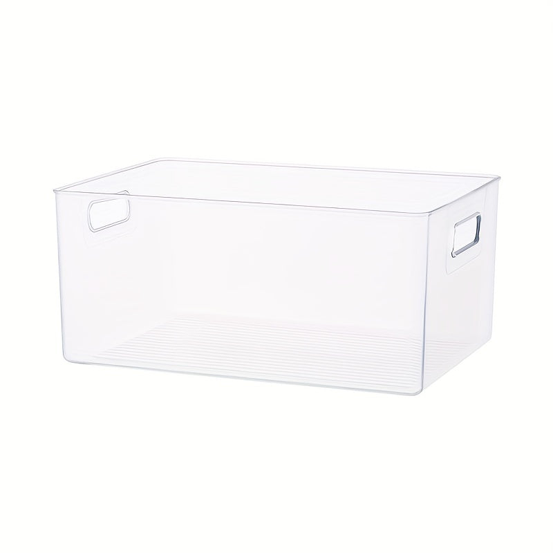 Transparent Storage Box for Kids' Desktop Organization