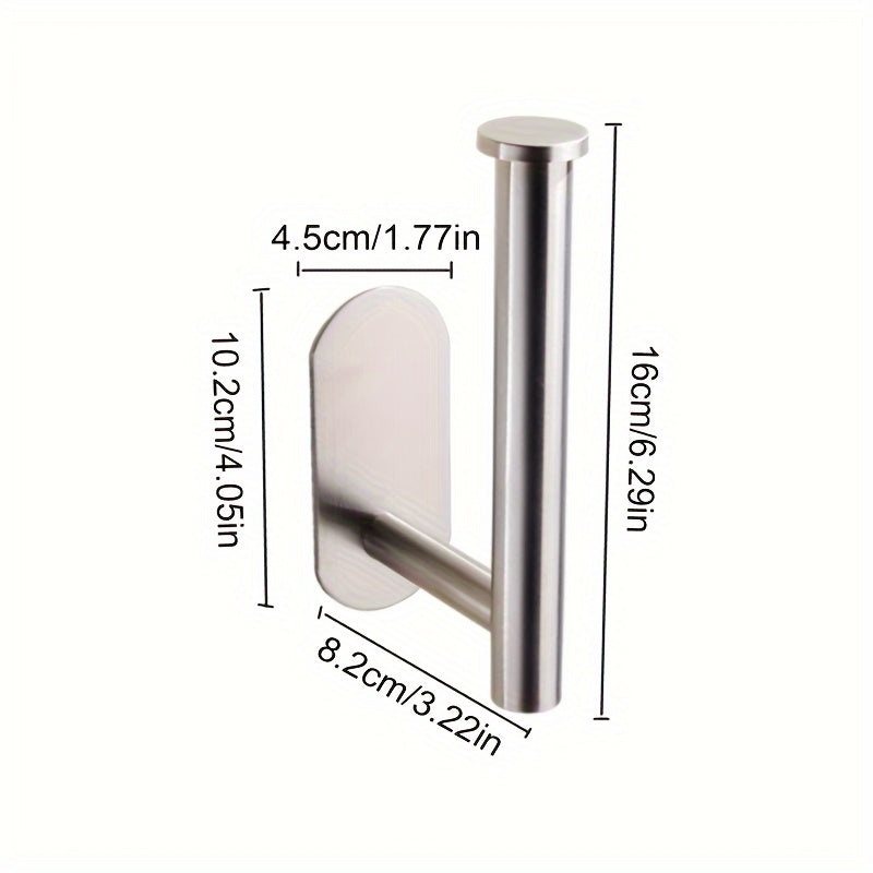 Stainless Steel Paper Towel Holder Wall Hanging Toilet Bathroom Storage