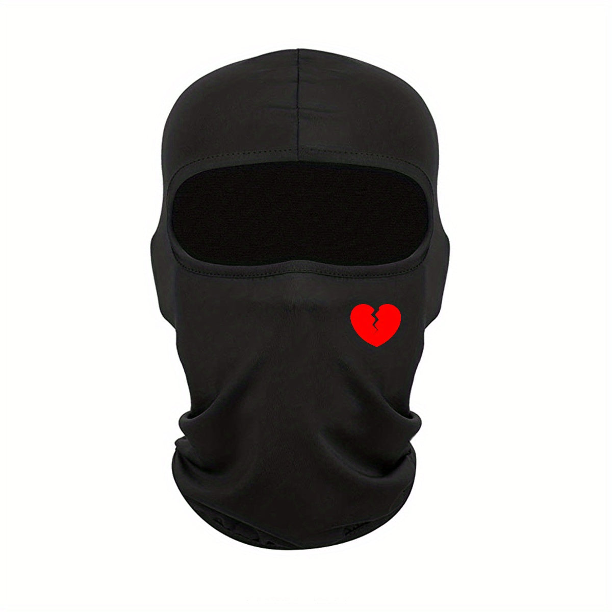 Love Print Face Mask Pullover Hat Outdoor Cycling Balaclava
