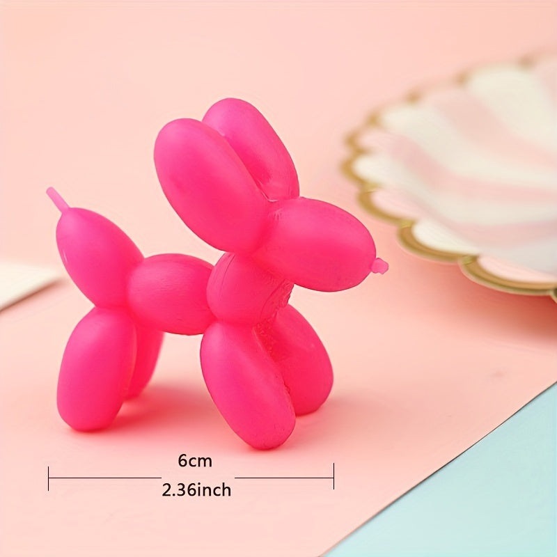 Colorful Puppy Balloon Stress Relief Fidget Toy