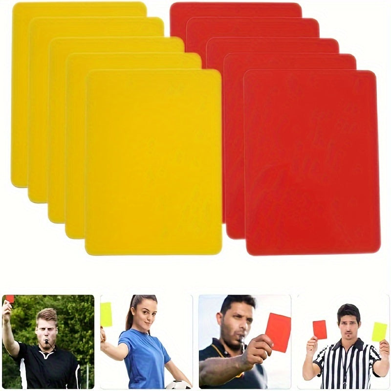 Referee Cards Sports Referee Kit with Pencil, Red and Yellow Cards