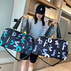 Women's Large Capacity Duffel Bag with Wet/Dry Separation