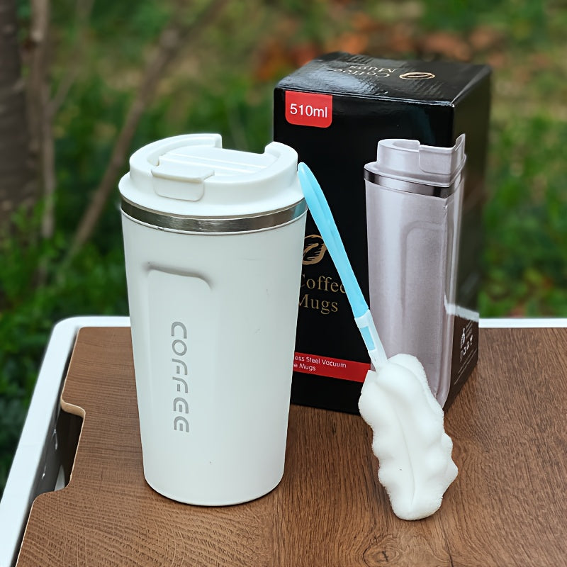 17 Oz Double Walled Stainless Steel Coffee Mug