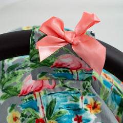 Flamingo Tree Flower Print Sunshade for Baby Crib