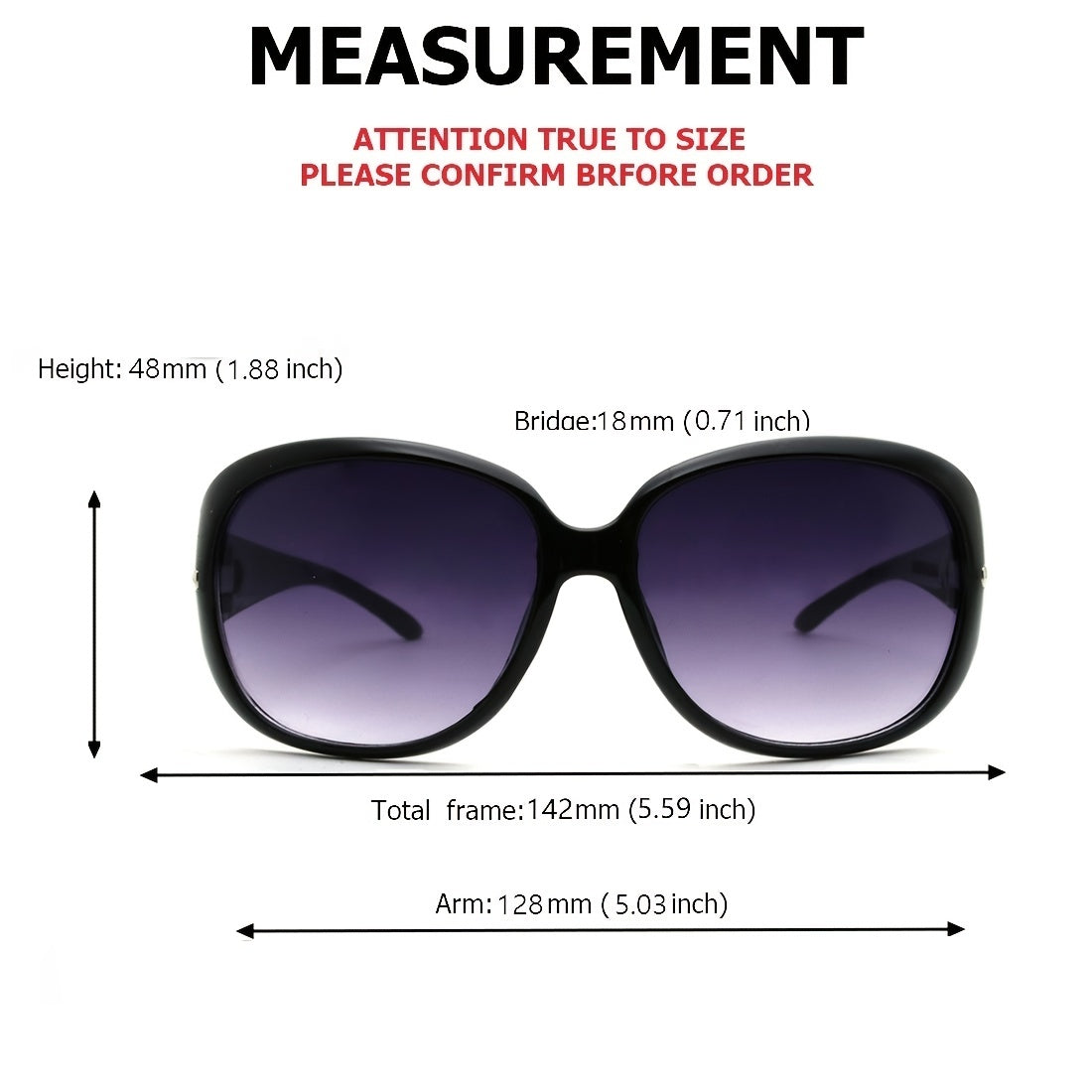 Vintage Oversize Sunglasses Women UV400 Ladies Shades