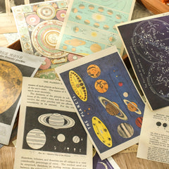 60 Sheets of Vintage Scrapbook Paper for DIY Journaling and Scrapbooking