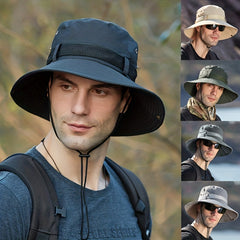Polyester Leisure Sunshade Fishing Outdoor Visor Cap