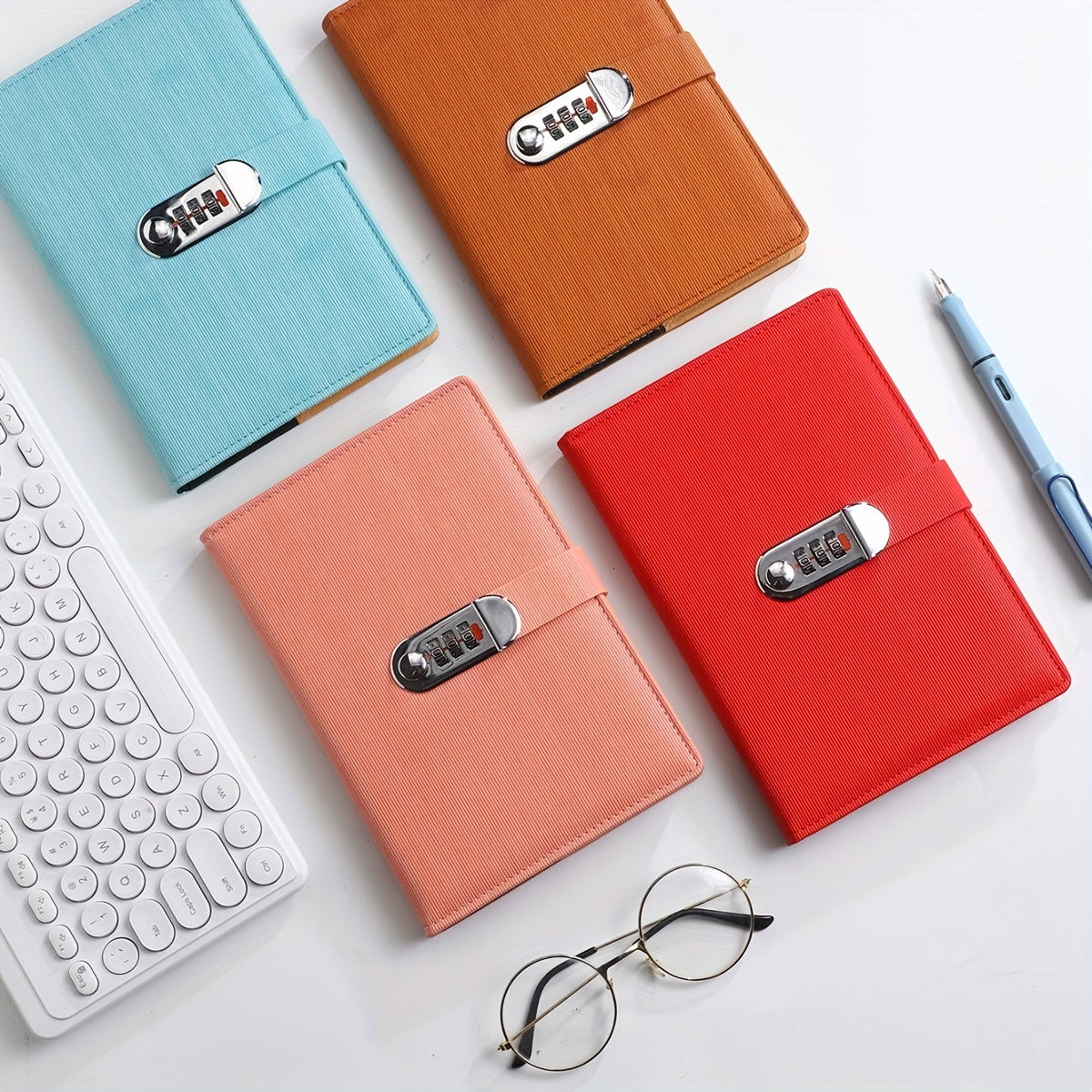 A5 Travel Lock Diary Student Notebook
