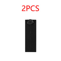 2pcs Elastic Waist Extenders For Pants Band Adjustable Women And Men