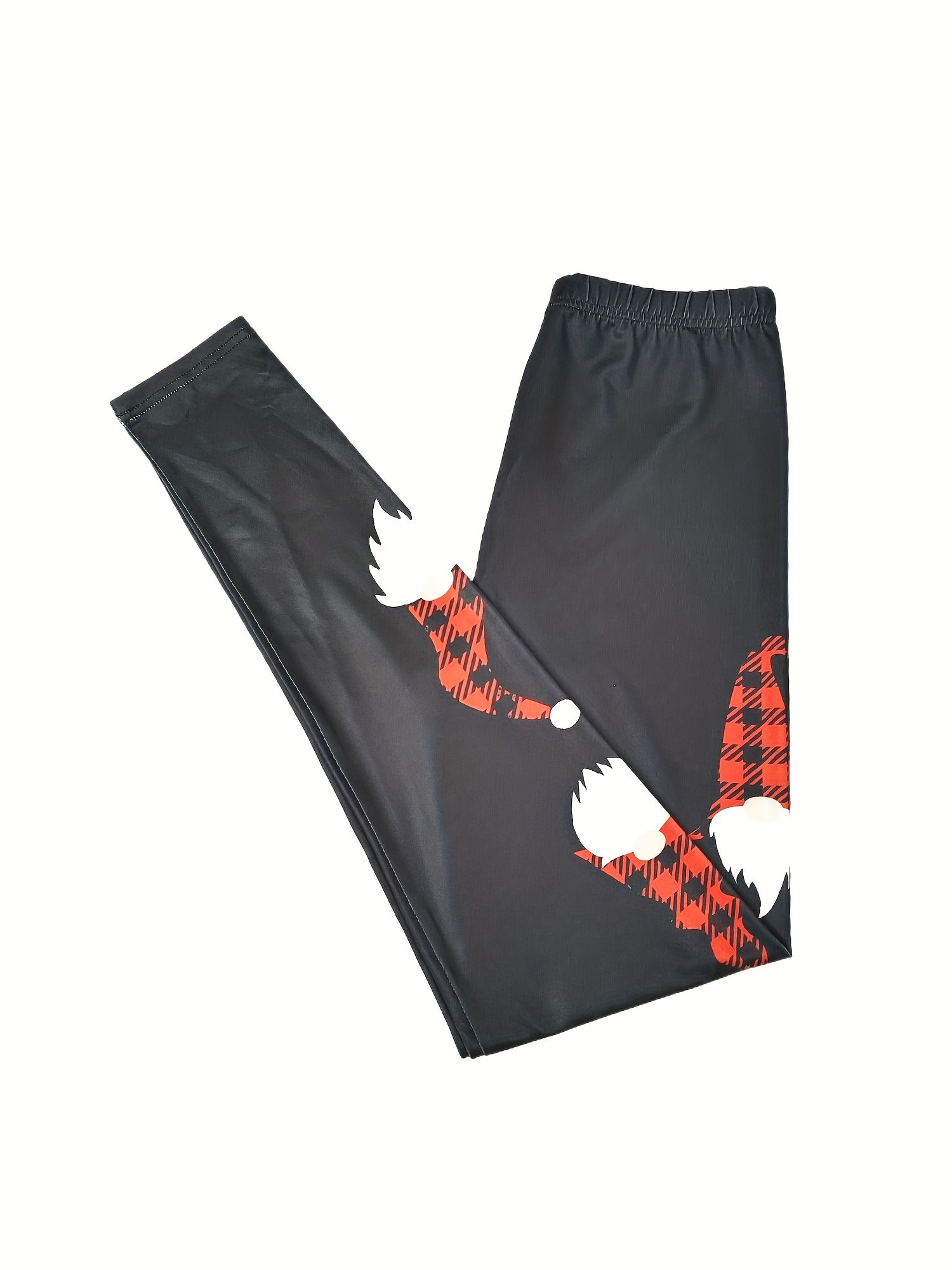 Christmas Santa Claus Print Leggings for Women