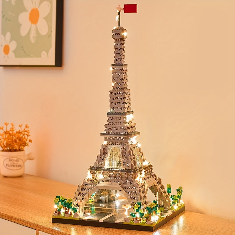 3585pcs Paris Eiffel Tower Building Blocks Set Educational Toys