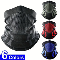 Winter Breathable Thermal Knitted Scarf Faces Cover