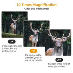100x22 HD Telescope 30000m Phone Binoculars High Magnification BAK4 Micro Night