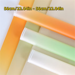 20pcs Gradient Sheet Paper Flower Bouquet Supplies Gift Wrapping