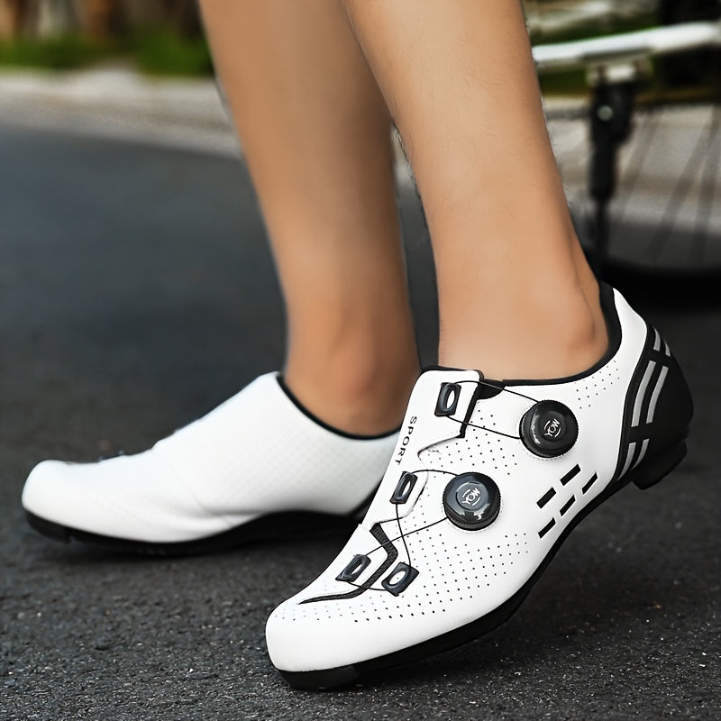 Men's Cycling Shoes SPD Cleat Compatible Breathable Sport Shoes