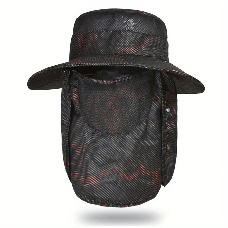 Camouflage Sun Hat Fishing Cap Outdoor Fisherman Hat