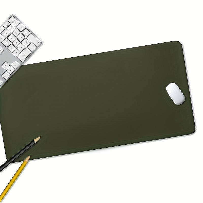 Thick Waterproof Mouse Pad Double-sided PU Leather Desk Pad