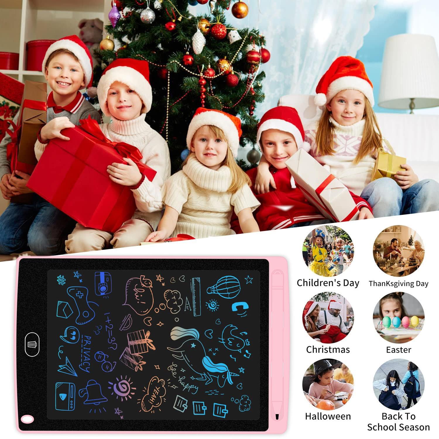 8.5in LCD Writing Tablet 2 Pack Kids Drawing Pad Educational Toy