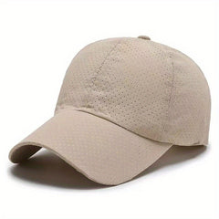 Breathable Baseball Cap Quick Drying Sunshade Dad Hat Lightweight