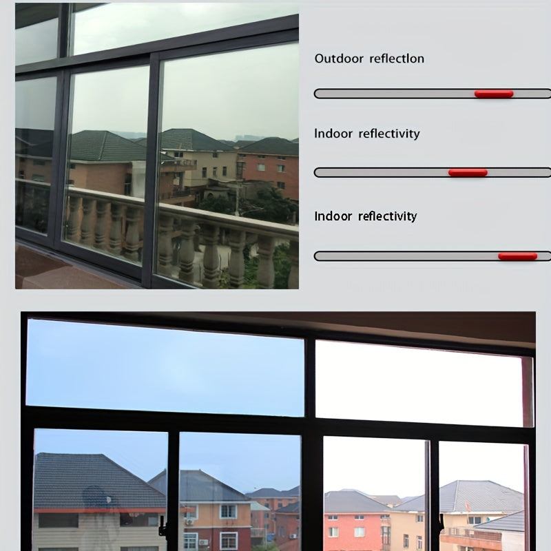 One Way Perspective Window Film Sunscreen Insulation Film