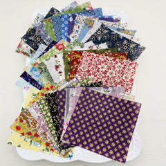 30pcs Dark Series Cotton Fabric Quilted Fabric for DIY Sewing Square Patchwork