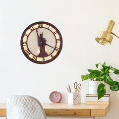 LED Goddess Styling Clock Creative Lamp