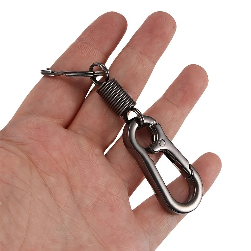 Metal Carabiner Keychain Keyfob Pendant DIY Accessories Key Ring