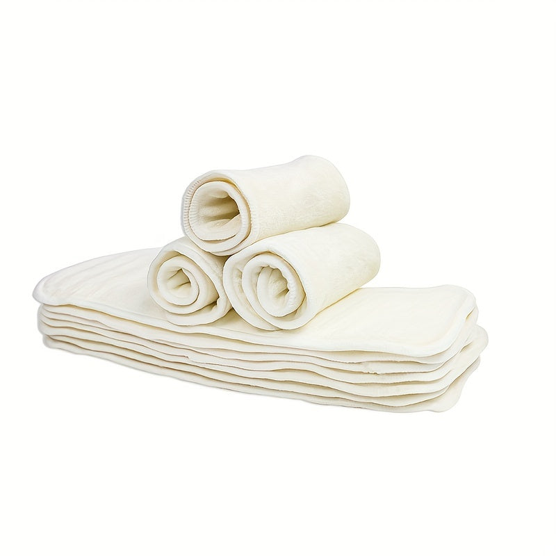 6pcs 4 Layers Bamboo Blend Insert Diaper Pads